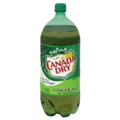 Canada Dry Soda Ginger Ale – 2 Ltr Bottle